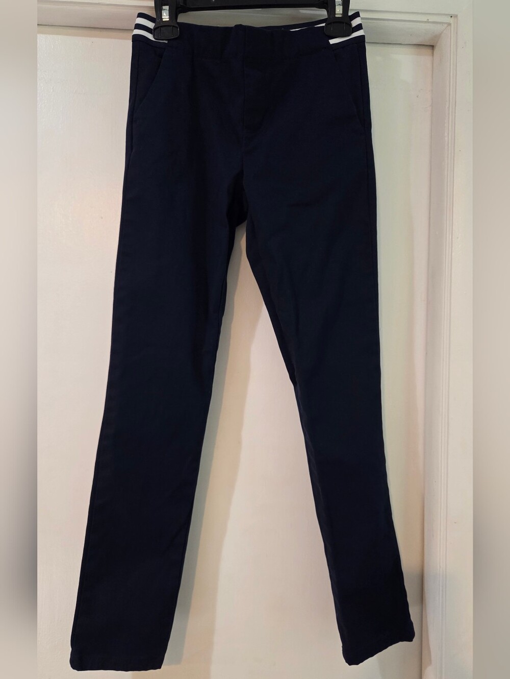 Girls Navy French Toast Uniform Pants Sz 10
